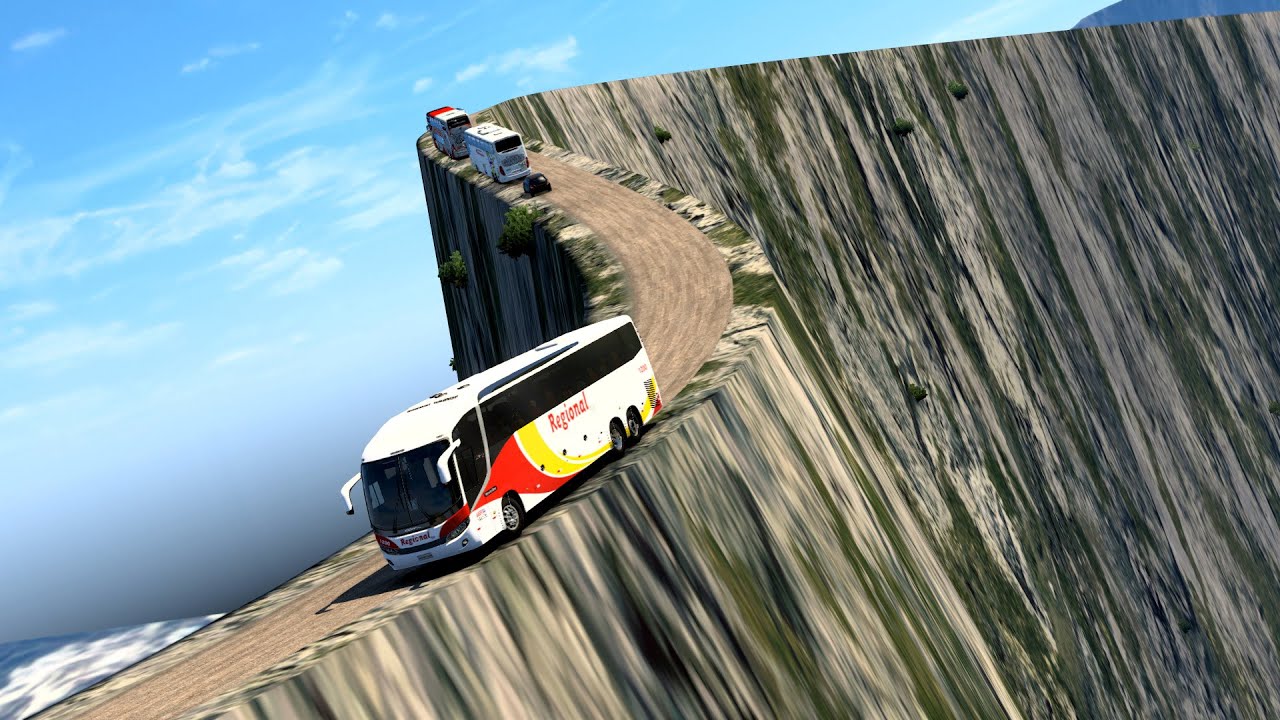 Deadly Roads | World’s Most Dangerous Roads | Bus on Dangerous Mountain Road | dangerous bus driving