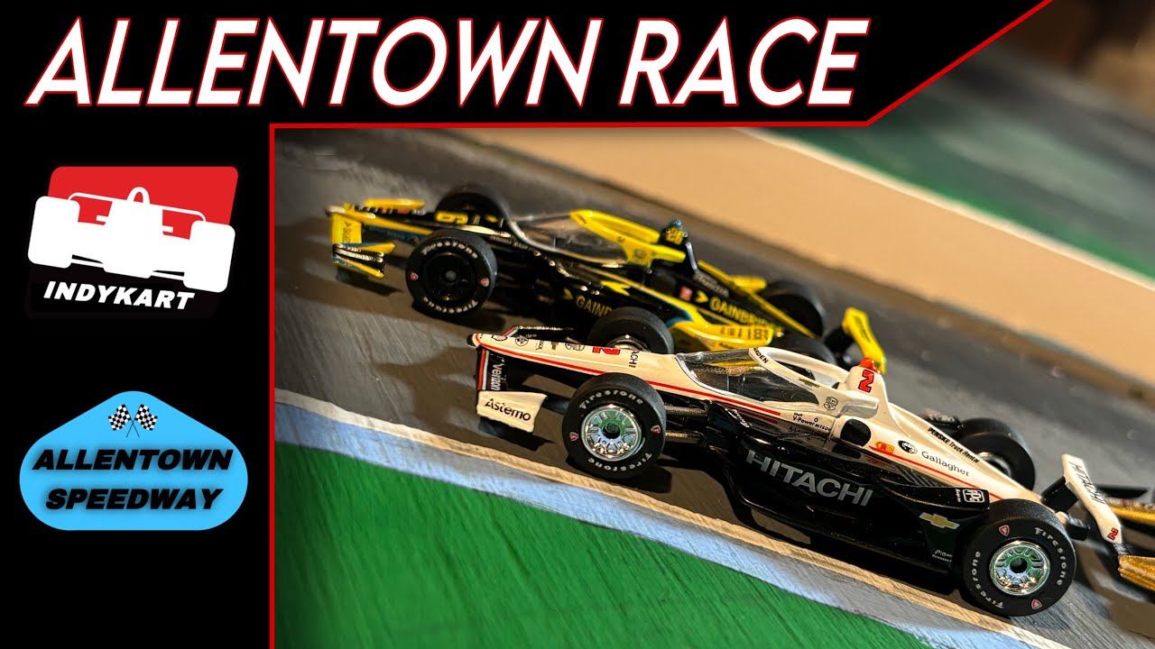 The Allentown 400 // IndyKart Summer Season 2024 Race 1 // IndyCar Stop Motion