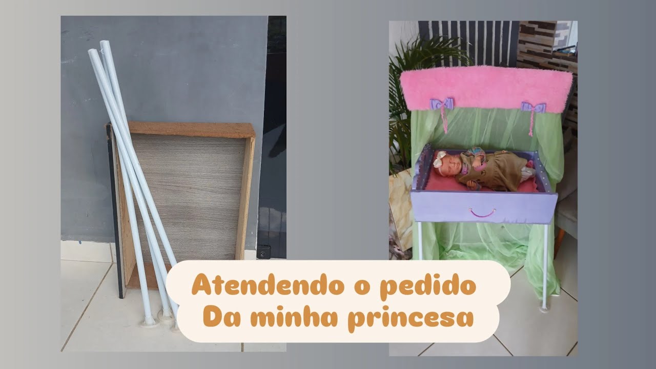 DIY  Resolve  atender o pedido da minha princesa usando gaveta 