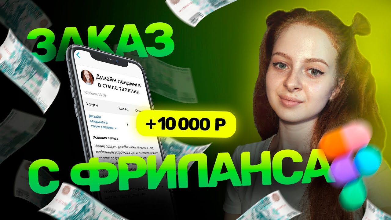 Выполняю заказ на фрилансе. Дизайн Таплинк | Пошаговое объяснение дизайна сайта