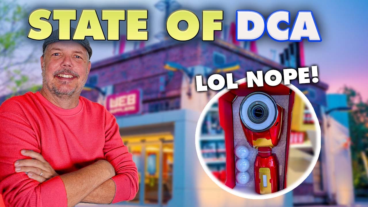 Disney giving up on WEB SLINGERS merch!? + Awesome crowds! | State of DCA 11-17-2025