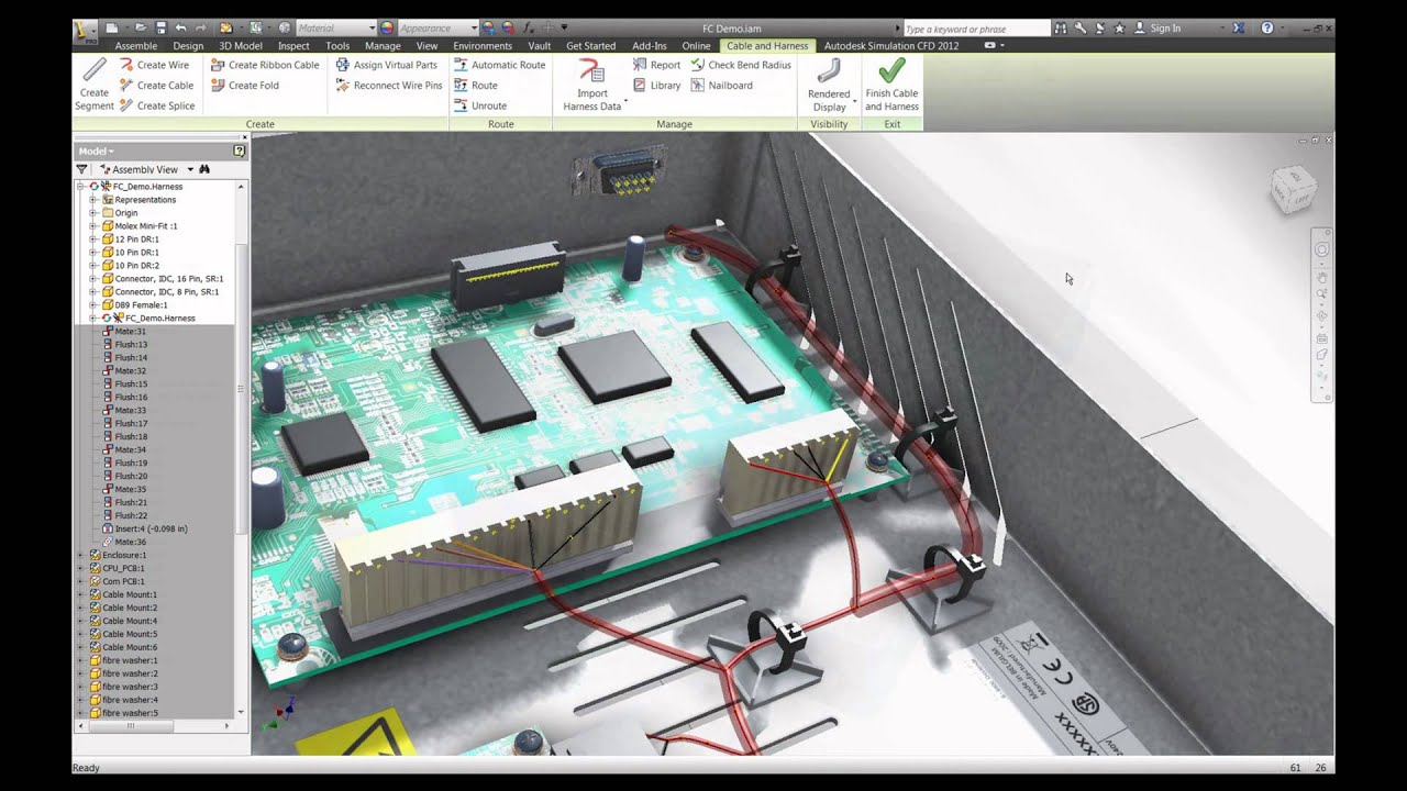 Autodesk Inventor Routed Systems 2013 and AutoCAD Electrical 2013