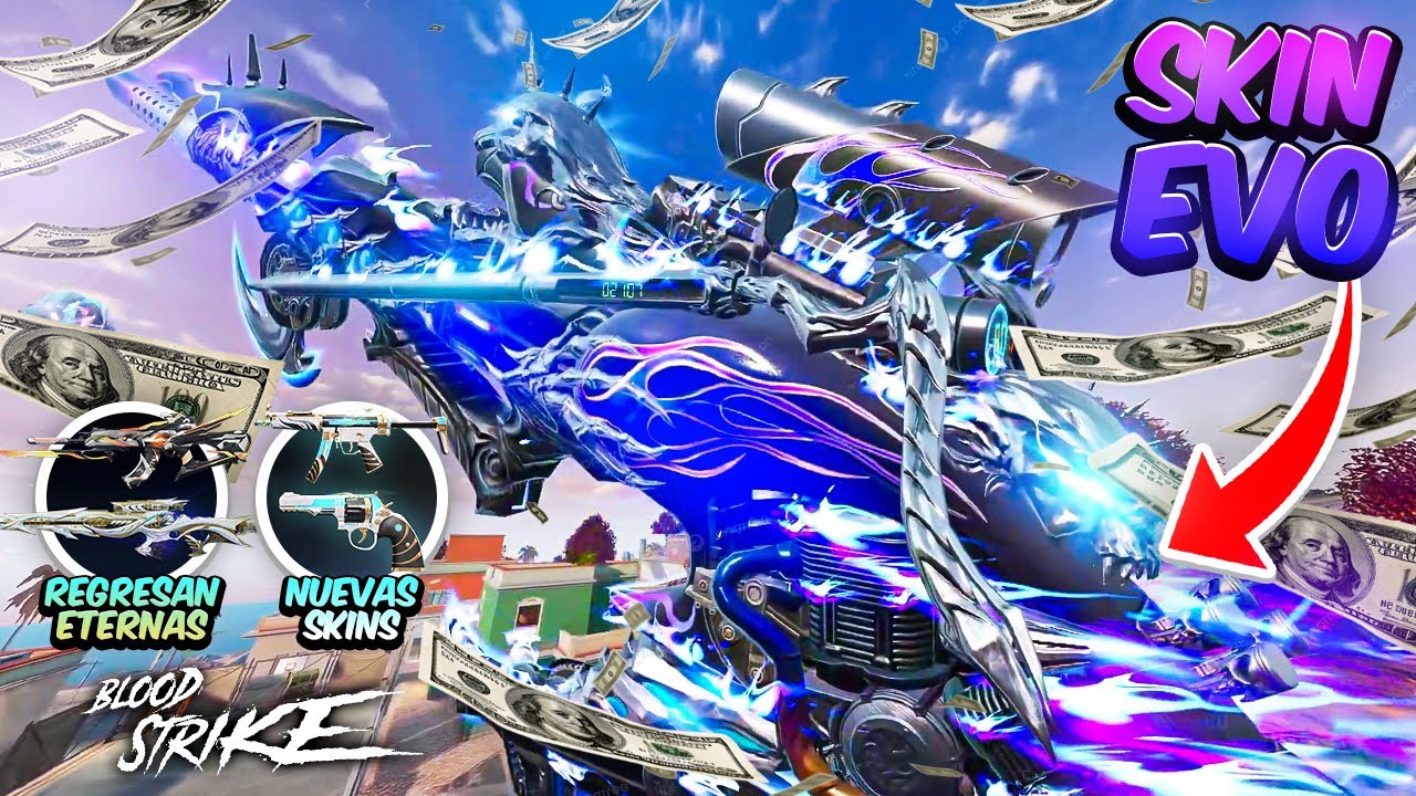 GASTÉ +30.000 para SUBIR AL MÁXIMO la NUEVA AK EVO con EMOTES y CAMOS GOD en BLOODSTRIKE! / Orla22