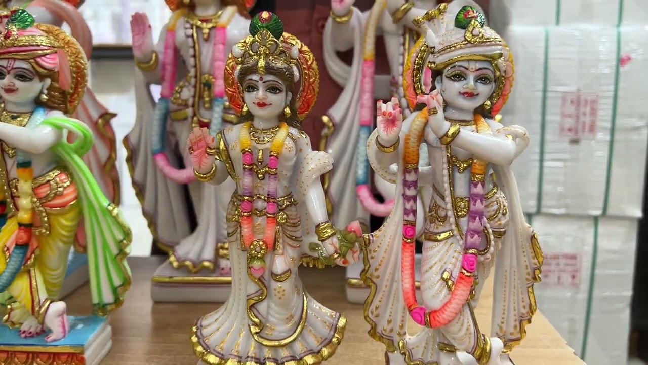 Wholesale & Retail Spiritual God Idols घर के मंदिर पूजा कक्ष की सजावट के लिए Marble Murti Supplier