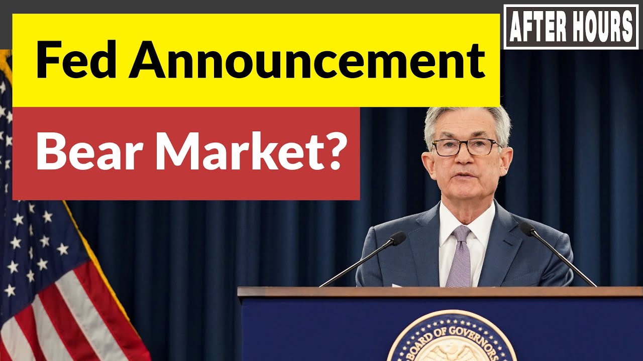 Fed Announcement! New Traders Selloff Causes Crash? (After Hours)