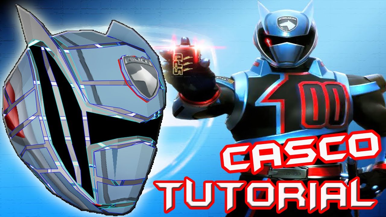 Cómo hacer el casco del Shadow Ranger con cartón / SPD