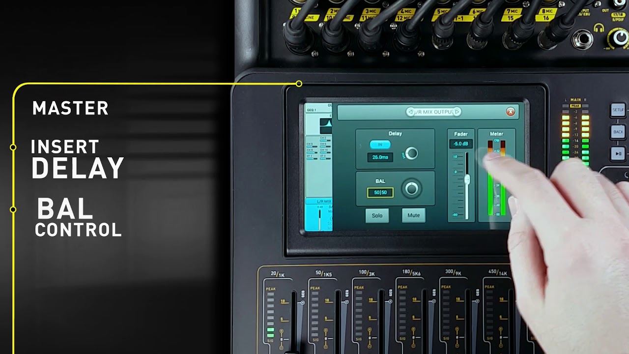 SKP Pro Audio  - D-TOUCH 20 Digital mixer Parte 2