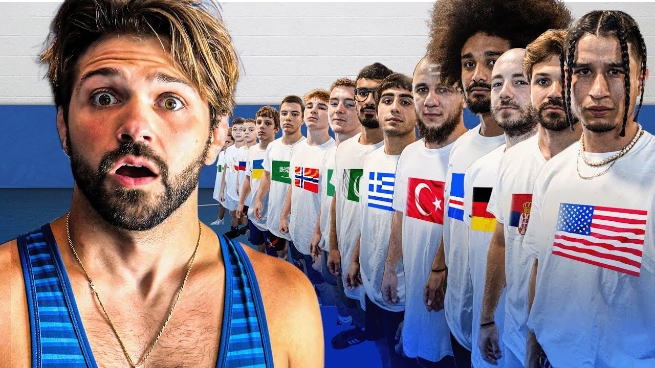 Every Country Competes in Wrestling for $10,000