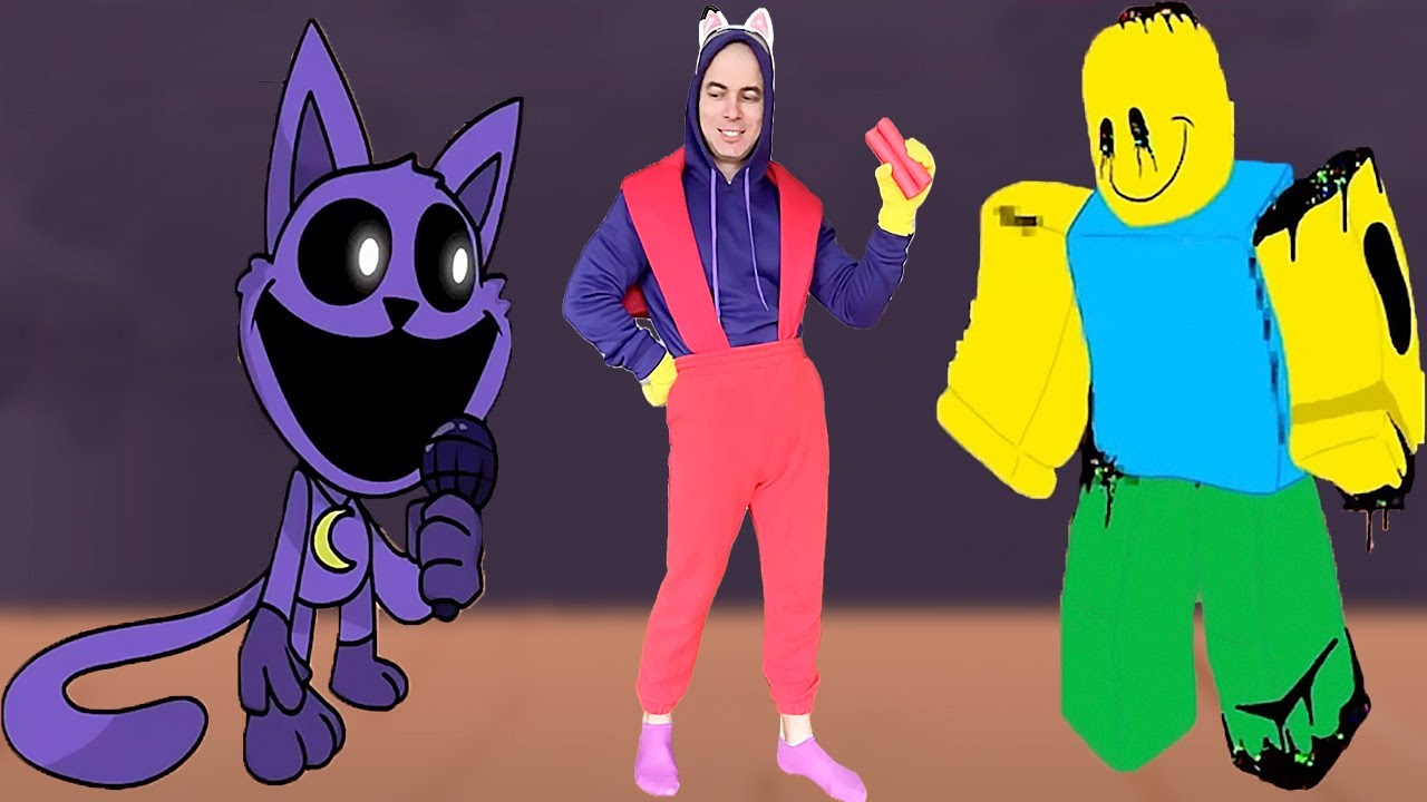 FNF Character Test | Gameplay VS Real Life | Catnap | Roblox | Jax + Backstage
