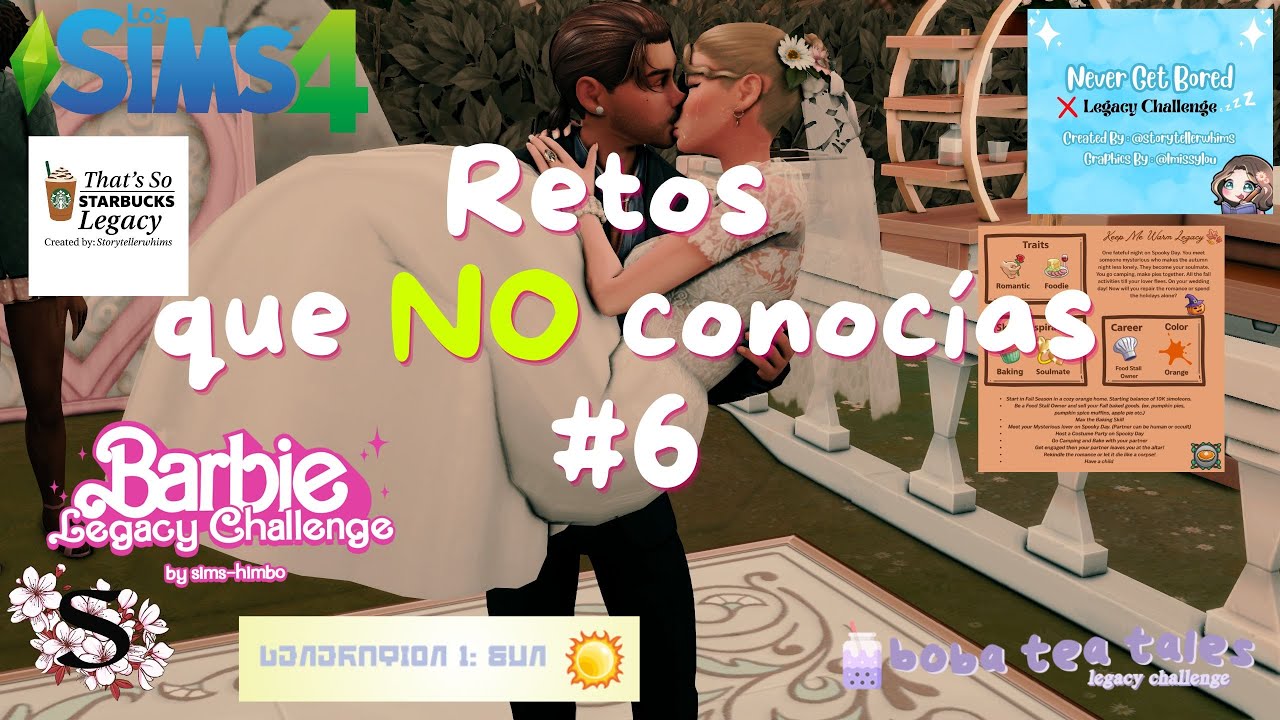 Retos creativos y poco conocidos para Los Sims 4 🎮✨