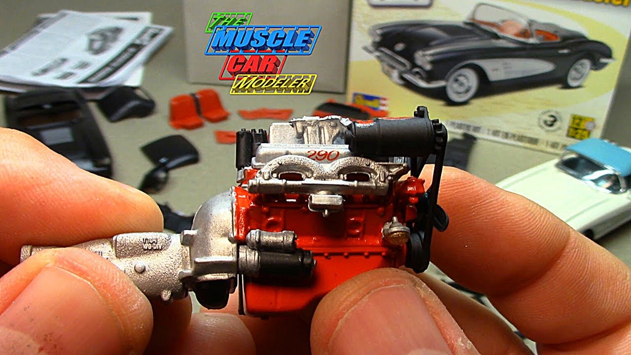 Revell 1958 Chevrolet Corvette update 1