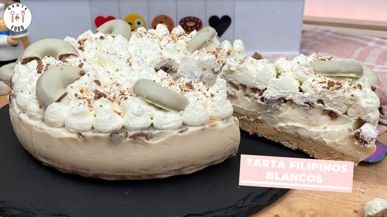 Tarta fría de Filipinos blancos | Receta #233 | GENTE DE FOOD