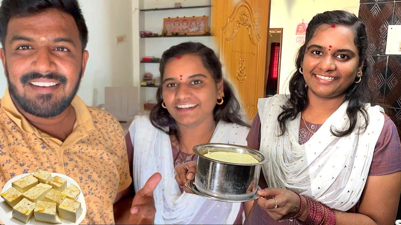ரம்யாக்கு இவ்வளவு அருமையா இந்த Sweet செய்ய தெரியும்னு ஆச்சர்யமா இருக்கு || Easy Sweet Milk Pudding