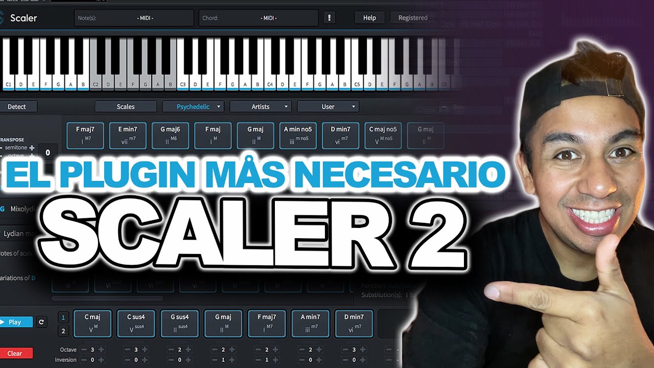 PLUGIN para COMPONER canciones FÁCIL + GIVEAWAY GRATIS 🎁 | Scaler 2 TUTORIAL - Plugin Boutique