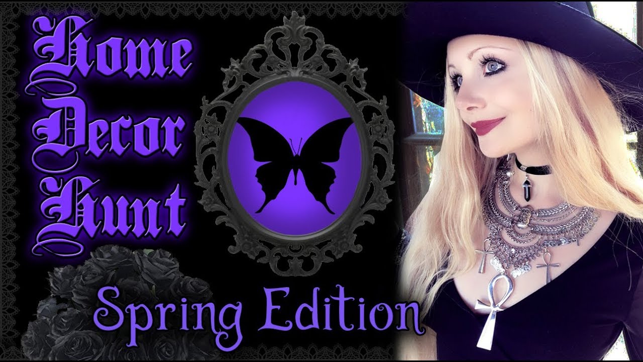 🖤☥♡ Gothic Home Decor & DIY Supplies VLOG  ♡☥🖤
