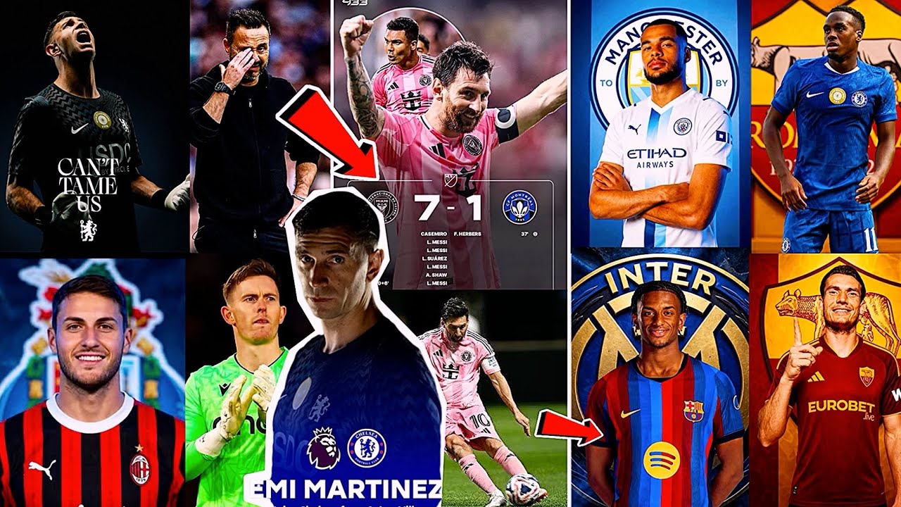 BARCA SWAP DEAL,&euro;100M MOVE FOR&hellip;LEO MESSI NEW RECORD,CODY GAKPO TO MANCITY EMI MARTINEZ JOIN CHELSEA