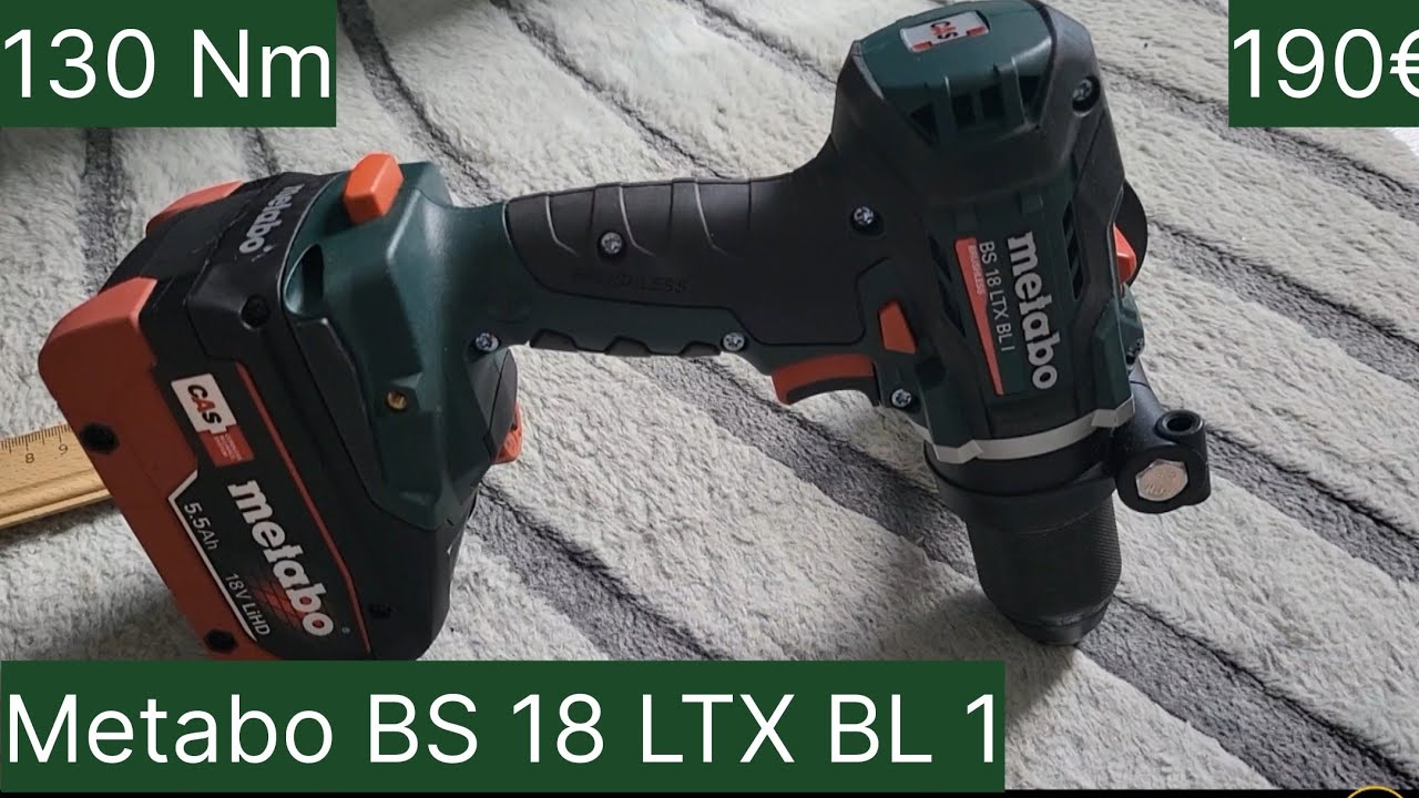 Metabo BS 18 LTX BL 1 Akkuschrauber Test und Vergleich