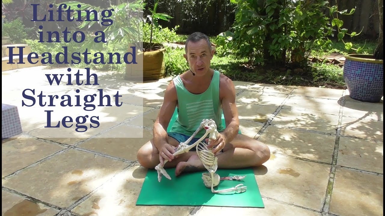 Raise With Straight Legs Into Headstand