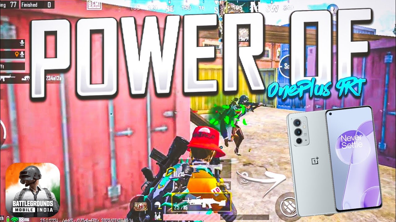 POWER OF ONEPLUS 9RT ⚡ &bull; 90FPS BGMI MONTAGE &bull; ONEPLUS 9RT BGMI TEST &bull; ONEPLUS 9RT IN 2023