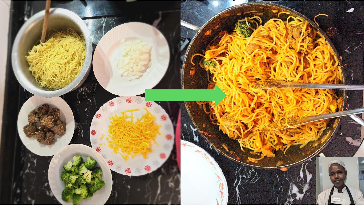 Quick & Easy Spaghetti and Meatballs Recipe | Chef Claudine's Lazy Day Lunch