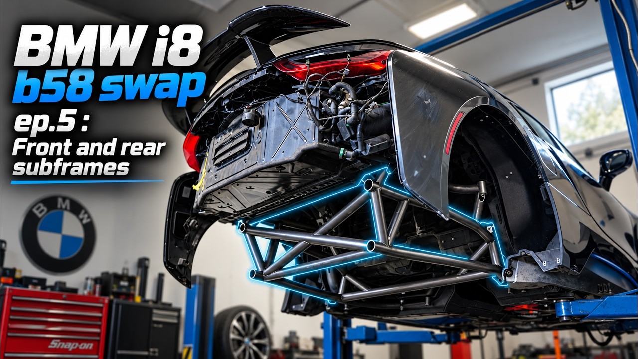 Этот BMW i8 получает двигатель B58!? Эпизод 5