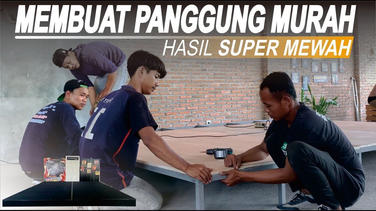 Membuat Panggung Cafe dengan Desain Mewah tapi Produksi Murah