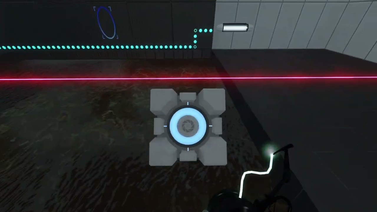 A friends playthrough of my portal level