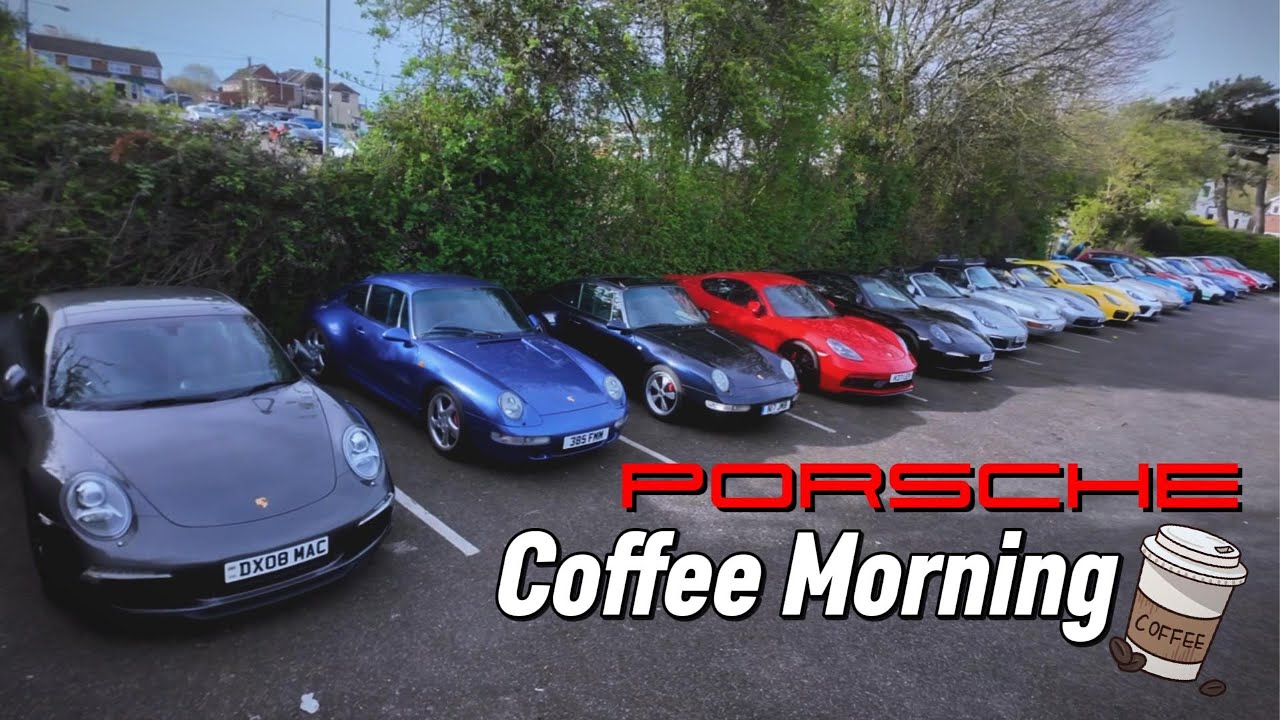Вот почему вам стоит сходить на Porsche Coffee Morning | Porsche Club GB R11-Essex | The Anchor Pub