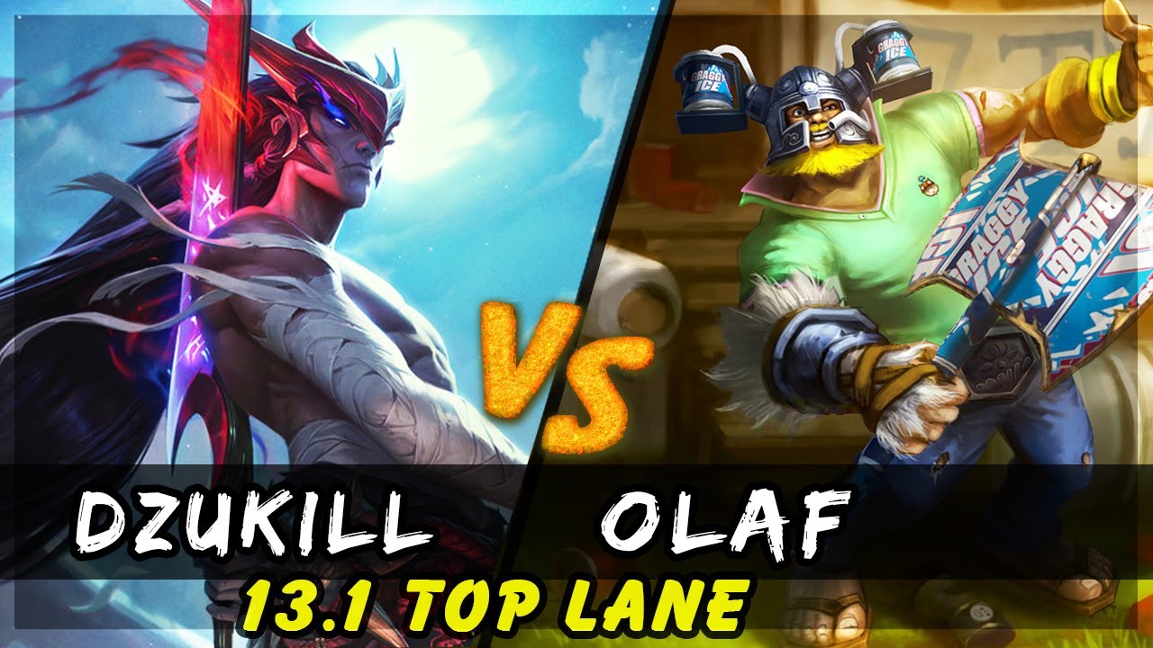Dzukill - Yone vs Olaf TOP Patch 13.1 - Yone Gameplay