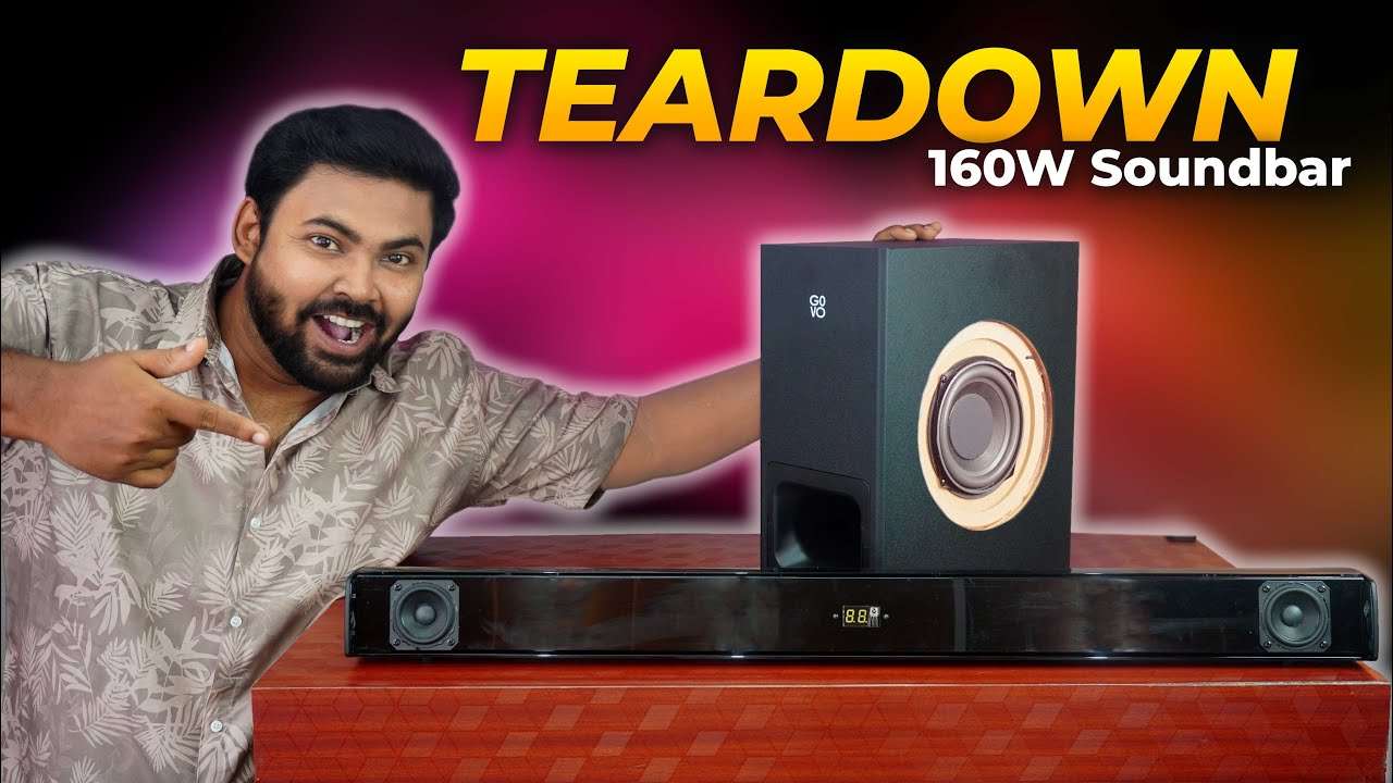 GOVO GOSURROUND 750 Pro Max Teardown 🔥 | Inside the Powerful 160W Soundbar!