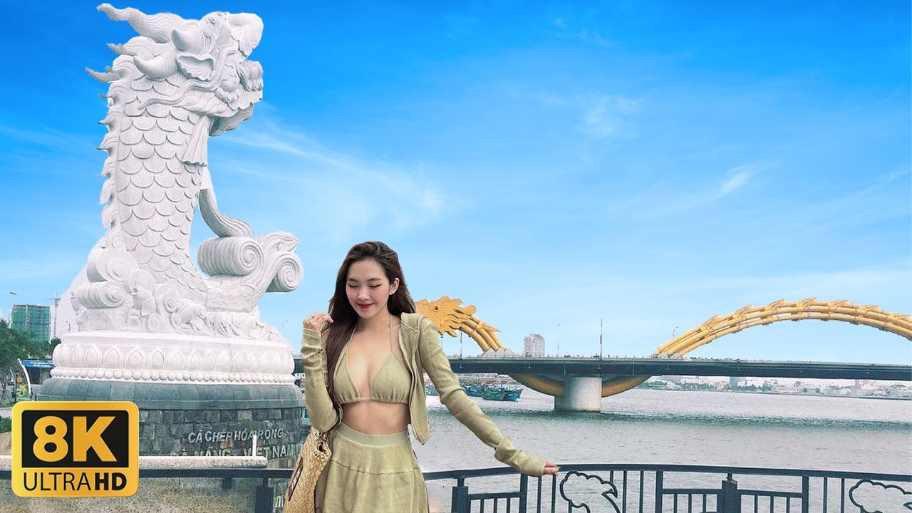 Dạo Quanh Trung Tâm Đà Nẵng | Cầu Rồng , Chợ Cồn , Chợ Hàn, Sông Hàn | Du lịch Đà Nẵng Hội An 2023
