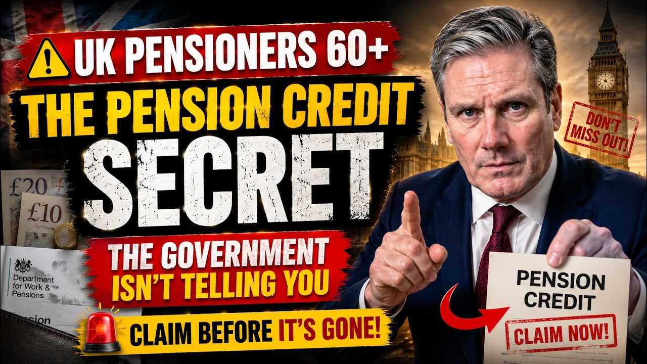 UK Pensioners 60+:The Pension Credit Secret the Government Isn't Telling You Claim Before It's Gone