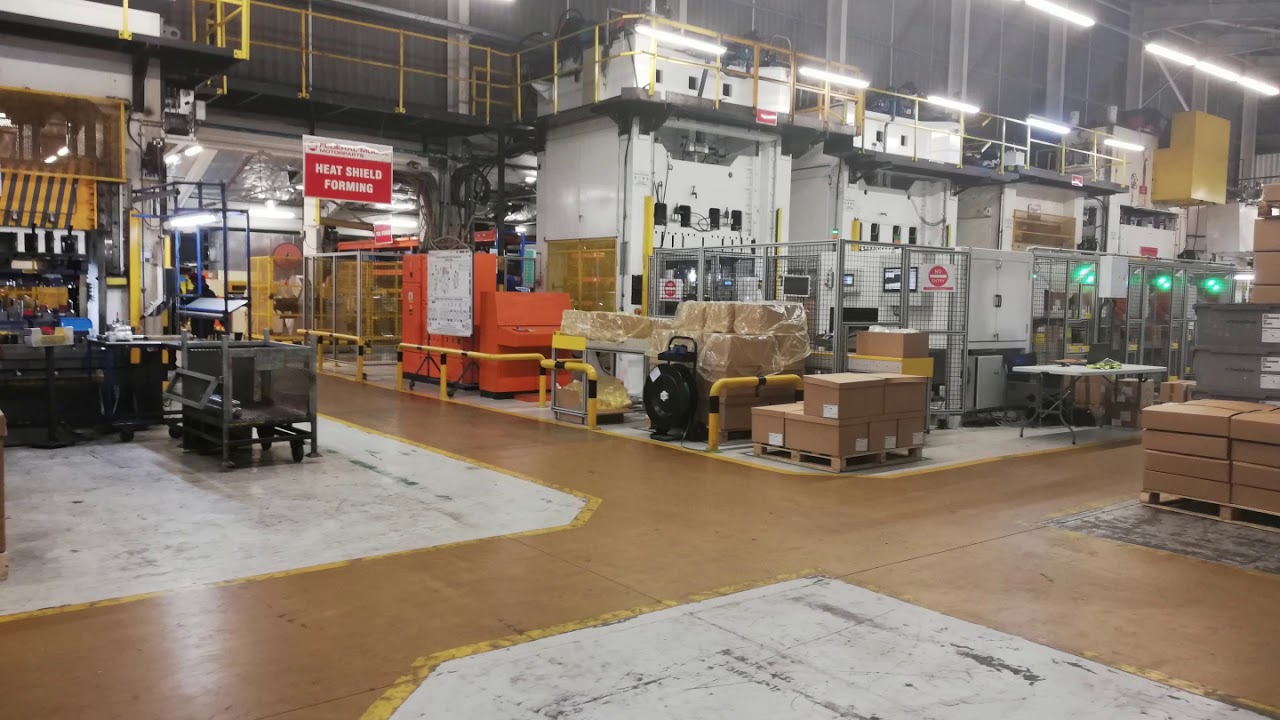 Real factory noise recording