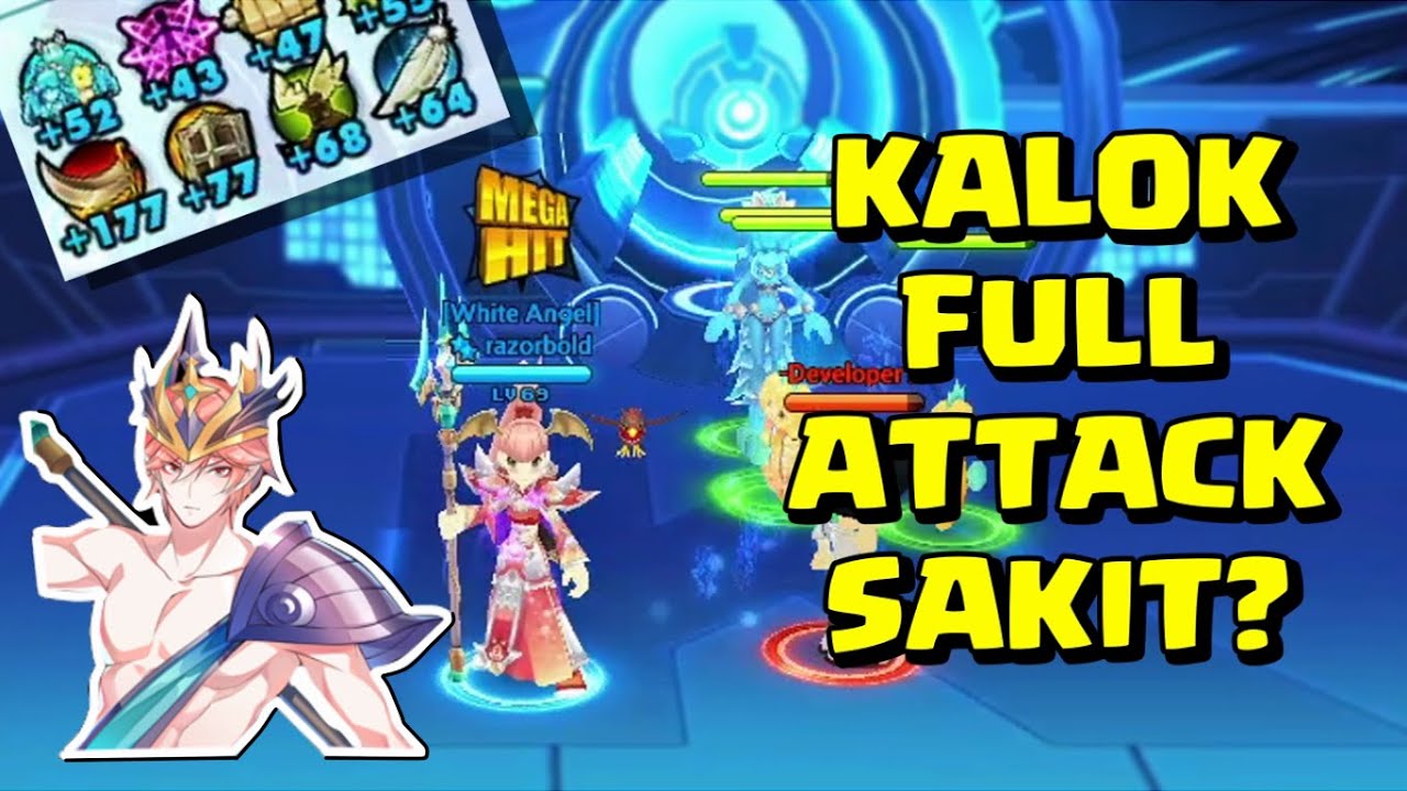 lost saga Poseidon unique combonya banyak