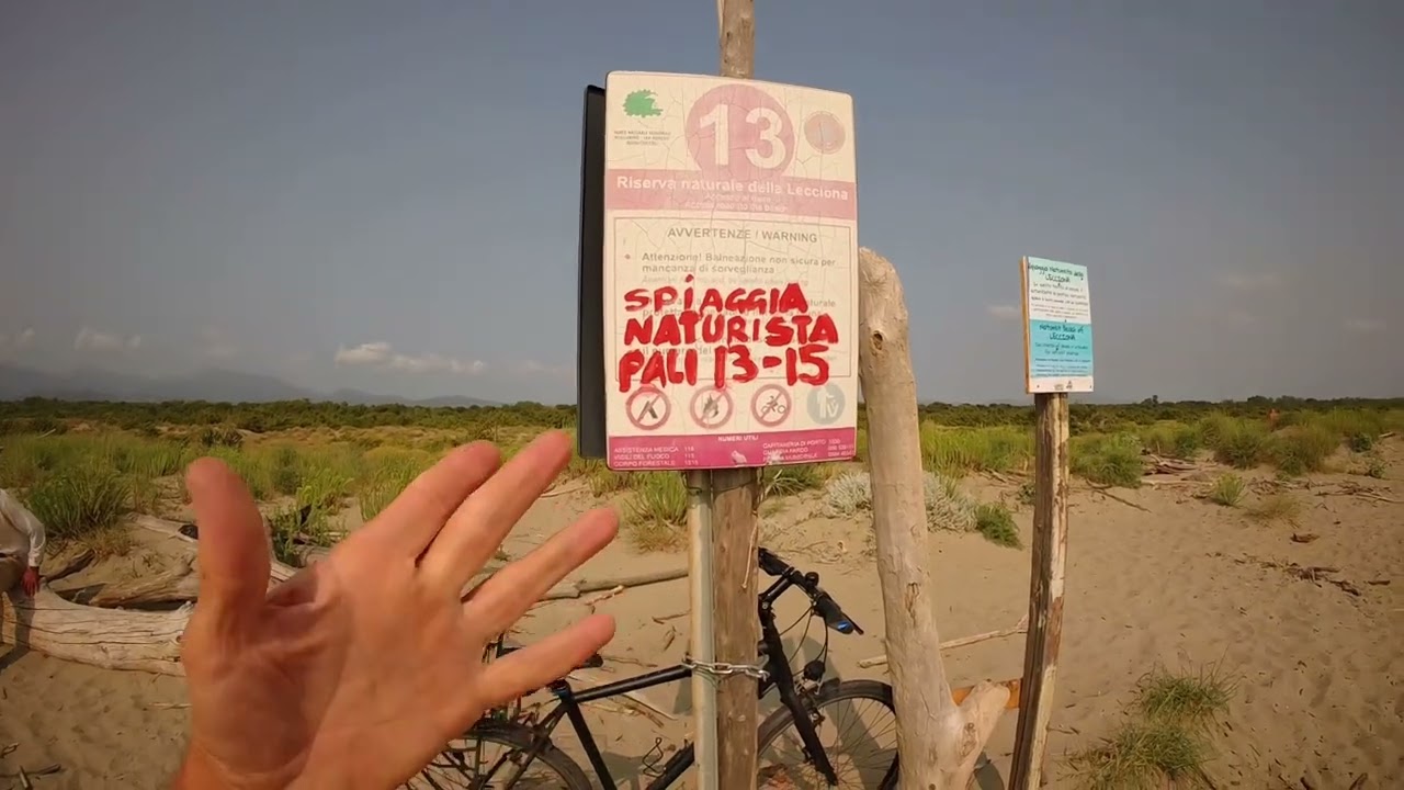 Nude Beach Review Revisit at Spiaggia della Lecciona, Torre del Lago, Viareggio, Toscana, Italy