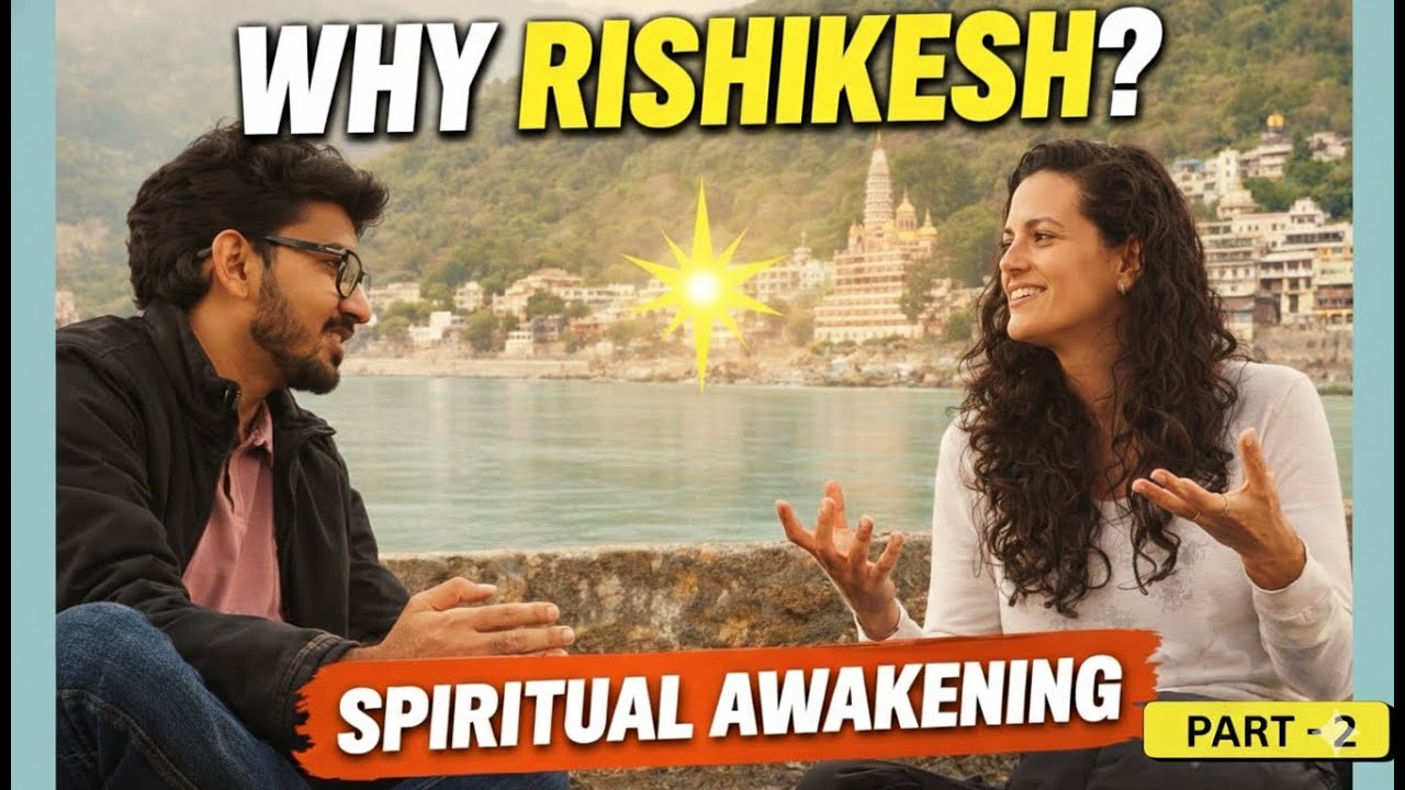 About spanish siritual woman life journey and parents reaction | Podcast at Rishikesh  | Part - 2