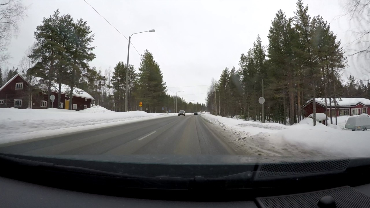 Sieppij&auml;rvi- Finnish Lapland Suomen Lappi-Autoilua Suomen Lapissa