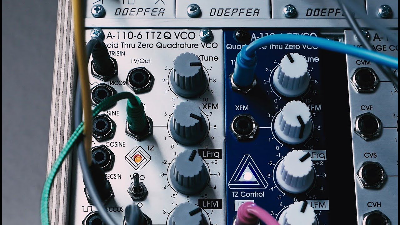Doepfer Thru Zero ~ going FM with the A100