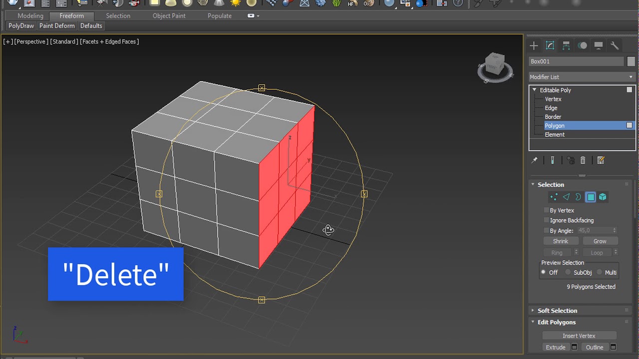 3ds Max  Gap Border