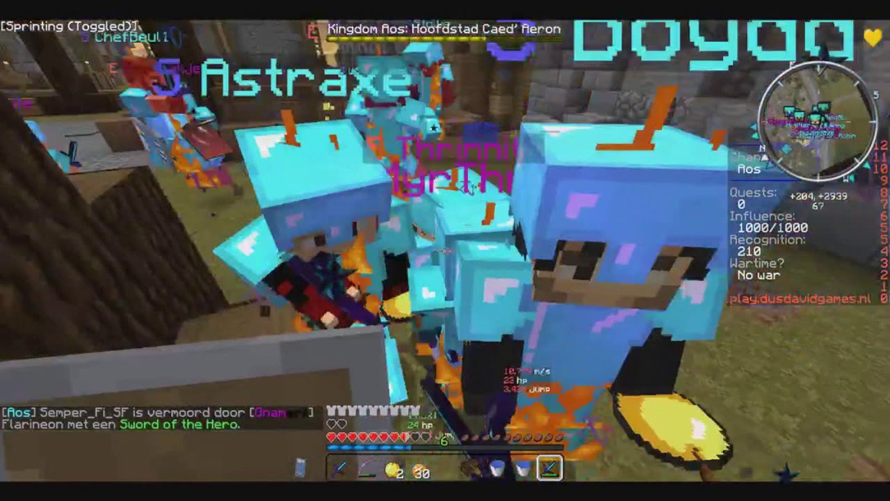 Open Kingdom Aos #4 | Aos VS Onameril (RP Fight)