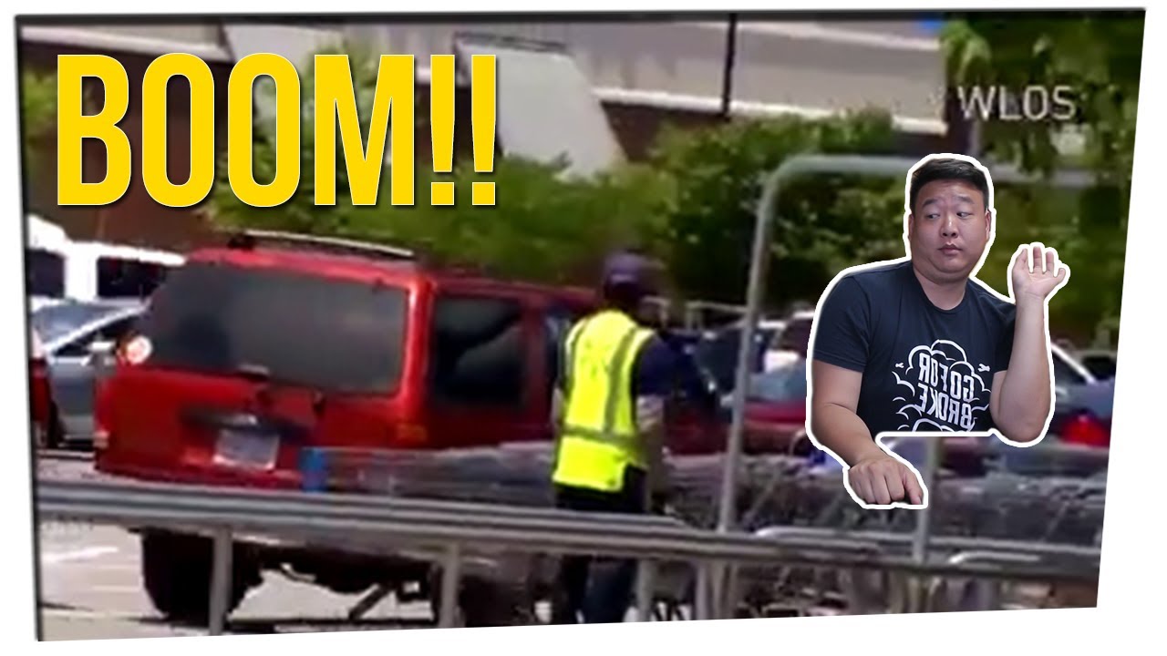 Pregnant Woman Runs Over Purse Thief! ft. DavidSoComedy