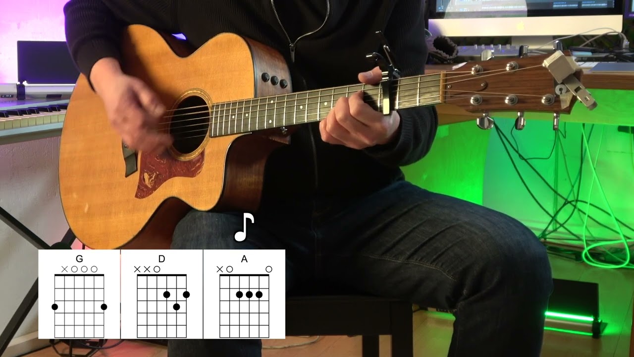 Starman - Acoustic Guitar - David Bowie - Original Vocal Track - Chords