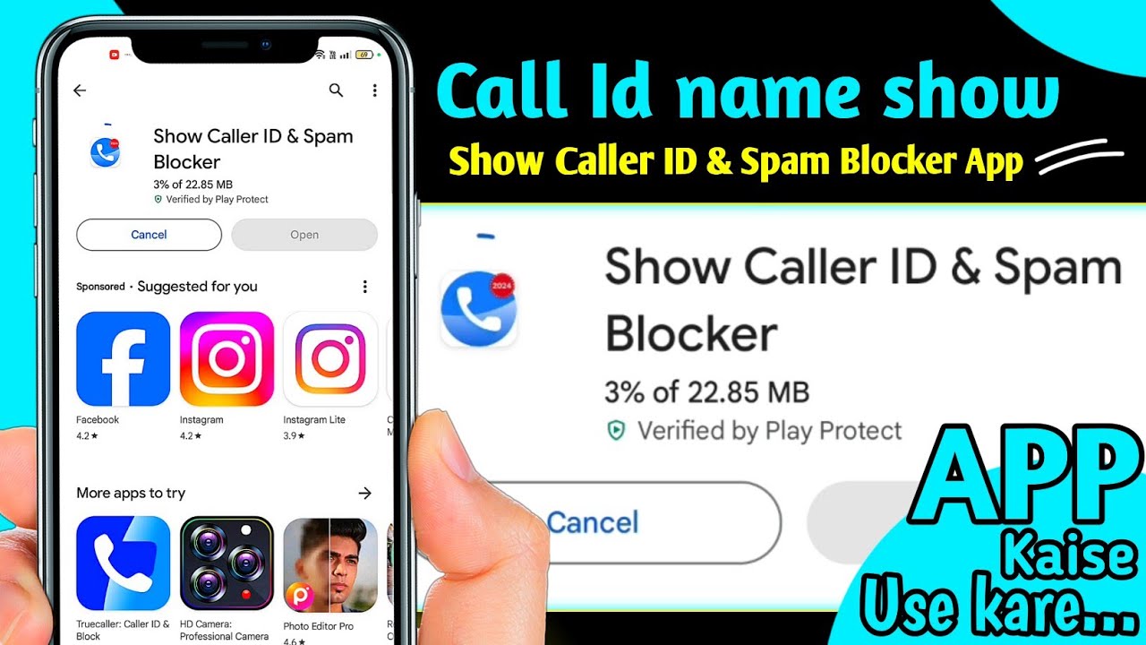 Show Caller ID & Spam Blocker App Review | Show Caller ID App Kaise Use kare