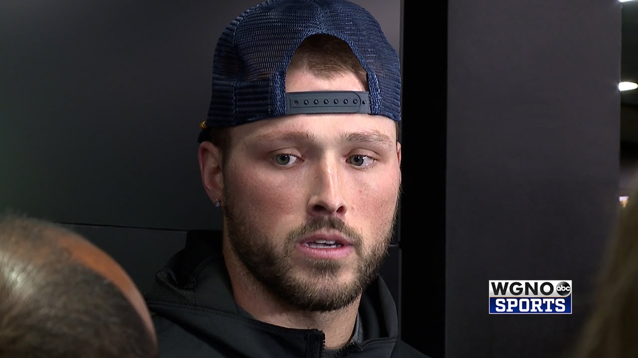 Saints TE Lucas Krull on Damar Hamlin, former Pitt teammate