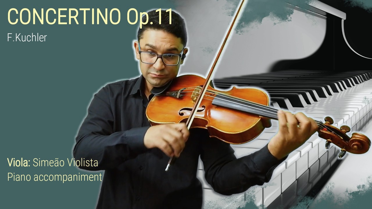 Küchler – Concertino in C, Op.11 | Viola and Piano 🎻