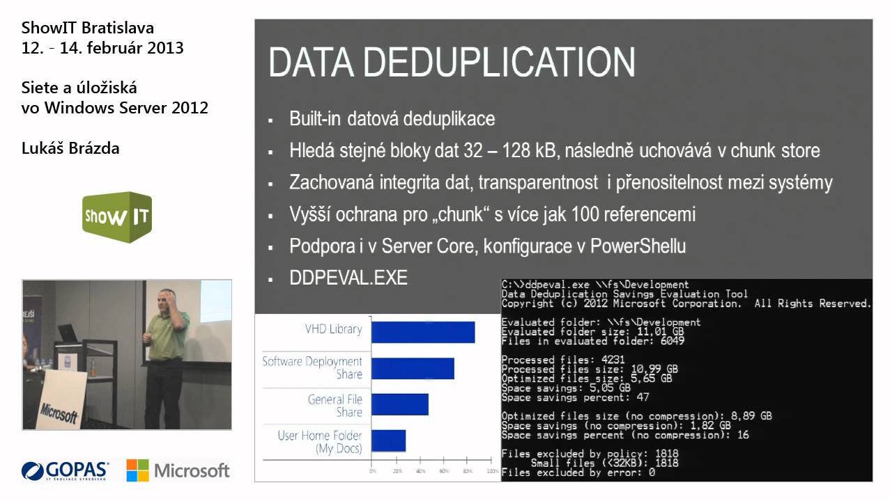 ShowIT 2013: Siete a úložiská vo Windows Server 2012 (Lukáš Brázda)