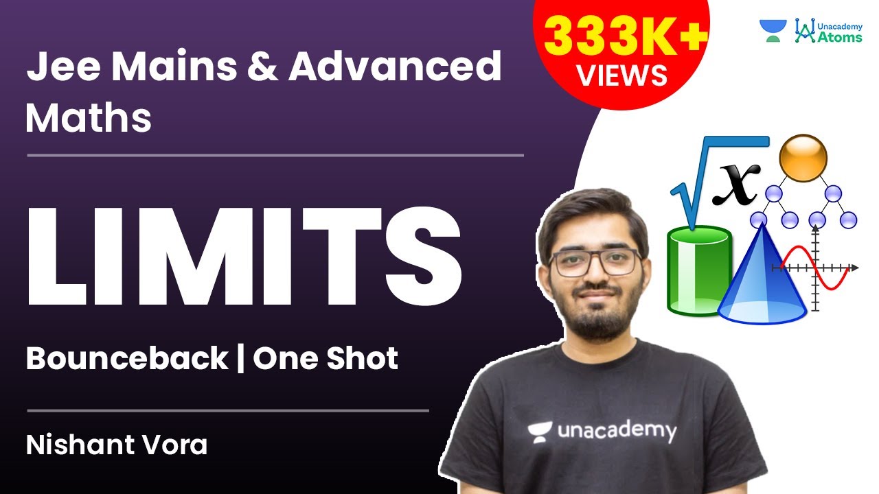 Limits | One Shot | #BounceBack Series | Unacademy Atoms | JEE Maths | Nishant Vora