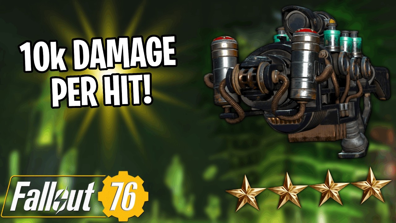 Highest Damage Enclave Plasma Rifle Build! 2026 | Fallout 76 (Ghoul)