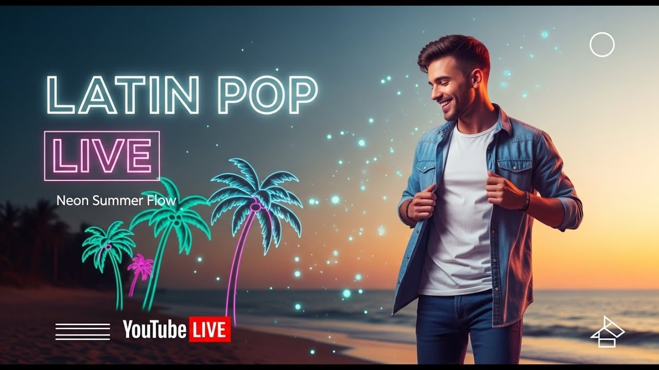 Neon Summer Pop Latino Live — Modern Latin Beats with Futuristic Vibes