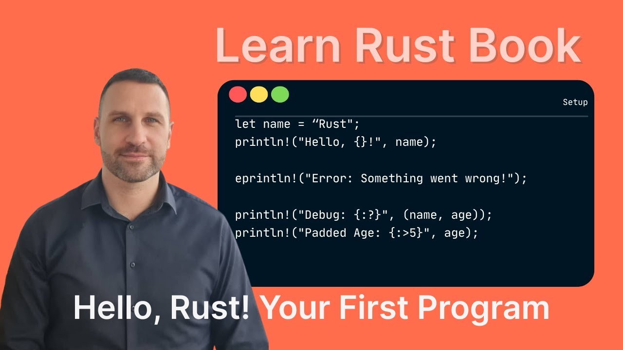 🦀 Rust for Beginners: Write Your First Program